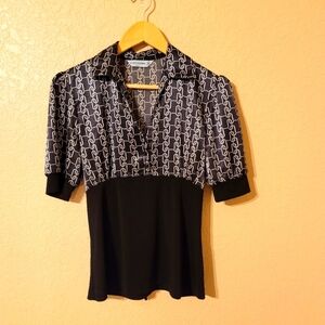 Mama Mia stretch Maternity blouse